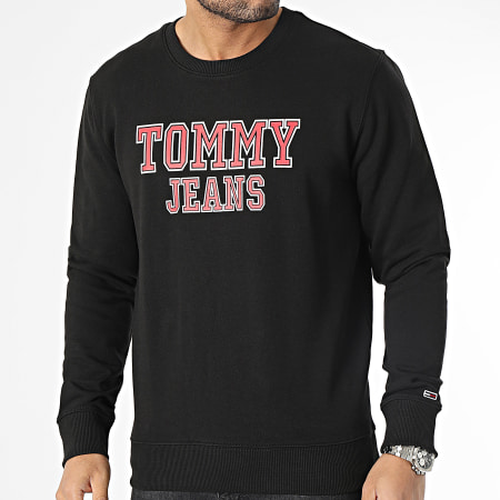 Tommy Jeans - Sweat Crewneck Regular Entry Graphic 6366 Noir