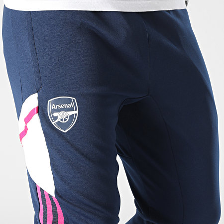 Adidas Performance - Arsenal FC HT4434 Pantalones de jogging con banda azul marino