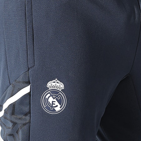 Adidas Performance - Real Madrid HT8802 Pantalón de chándal con banda azul marino