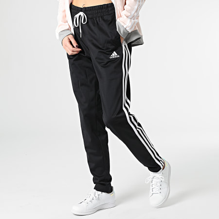 Adidas Sportswear - Ensemble De Survetement Femme 3 Stripes HR4912 Rose Noir