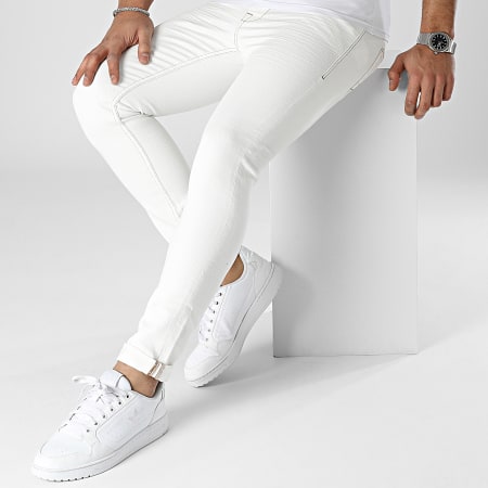Blend - Jeans Slim Jet 20715404 Bianco