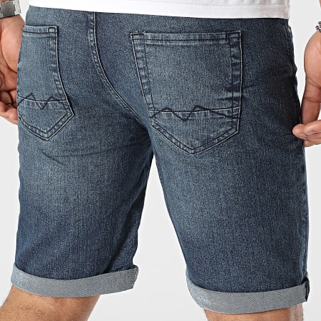 Blend - Pantalones cortos vaqueros 20715206 Denim azul