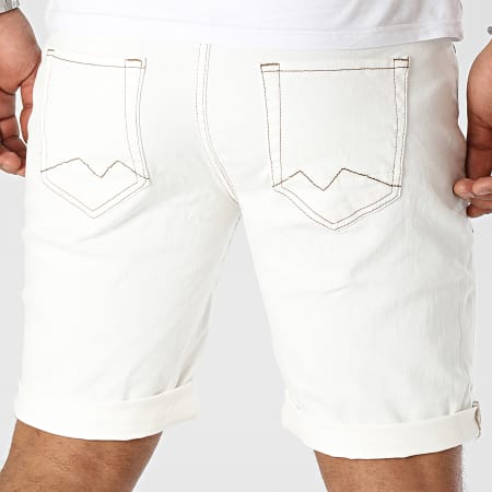 Blend - Pantaloncini di jeans 20715206 Beige chiaro