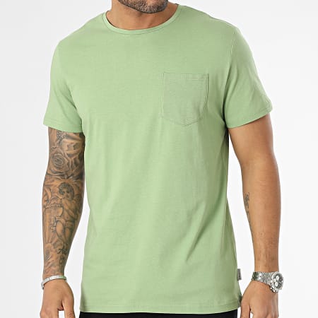 Blend - Maglietta con tasca 20715011 Verde