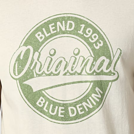 Blend - Lot De 3 Tee Shirts 20715726 Jaune Bleu Ciel Bleu Marine