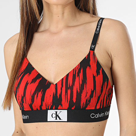 Calvin Klein - Sujetador de mujer QF7218E Rojo