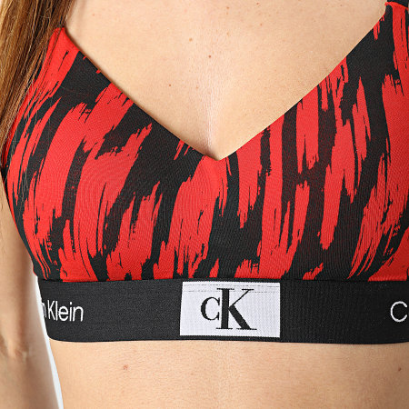 Calvin Klein - Sujetador de mujer QF7218E Rojo