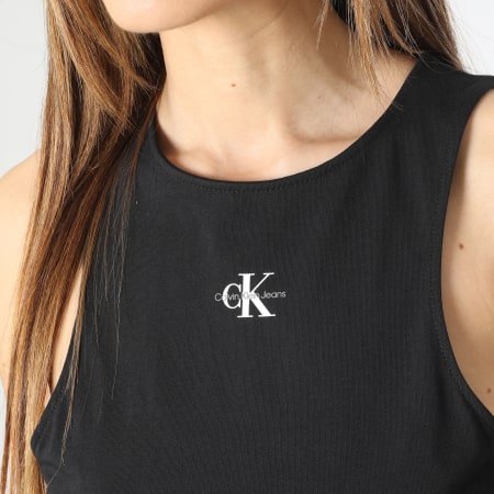 Calvin Klein - Camiseta de tirantes de mujer 0765 Negro