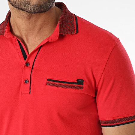 Classic Series - Polo Manches Courtes Rouge