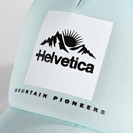 Helvetica - Cappello Trucker Minos verde