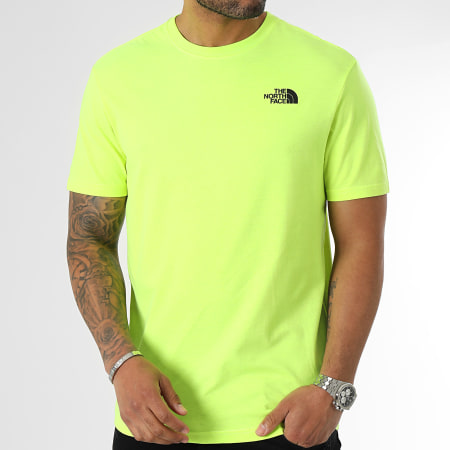 The North Face - Tee Shirt Red Box A2TX2 Jaune Fluo