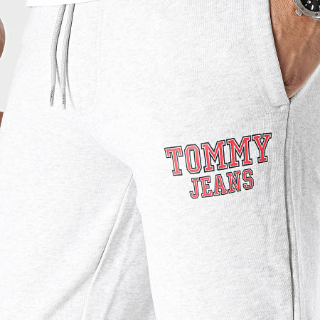 Tommy Jeans - Pantalon Jogging Slim Entry Graphic 6337 Gris Chiné