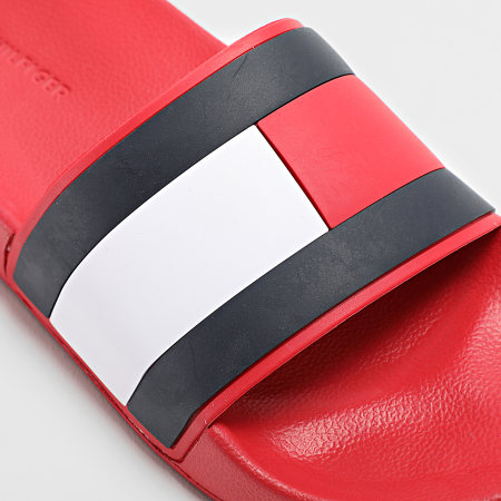 Tommy Hilfiger - Claquettes Rubber Flag Pool 4263 Primary Red