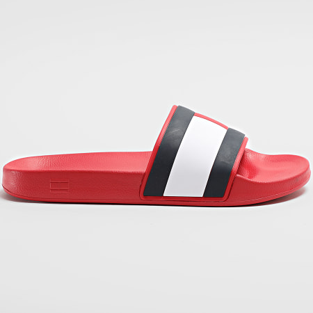 Tommy Hilfiger - Claquettes Rubber Flag Pool 4263 Primary Red