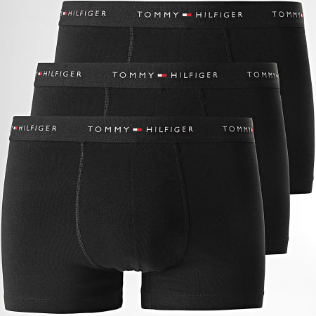 Tommy Hilfiger - Lot De 3 Boxers Signature 2763 Noir