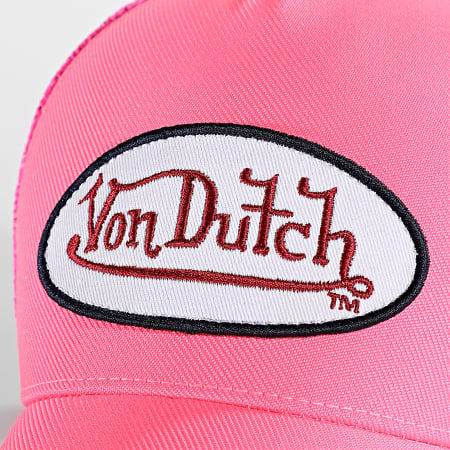 Von Dutch - Casquette Trucker Fresh Rose Fluo
