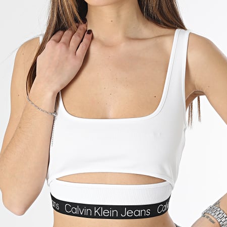 Calvin Klein - Sujetador de mujer 0772 Blanco