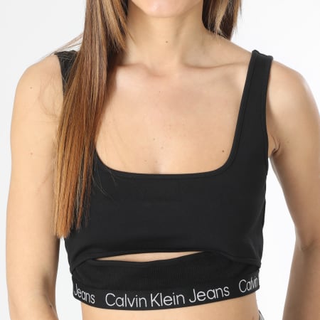 Calvin Klein - Sujetador de mujer 0772 Negro