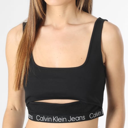 Calvin Klein - Sujetador de mujer 0772 Negro