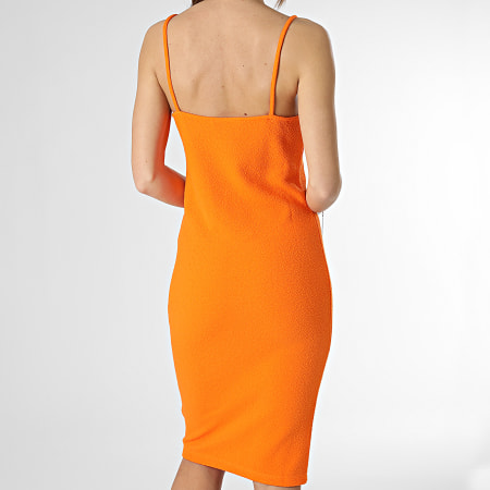 Calvin Klein - Vestido de mujer 1149 Naranja