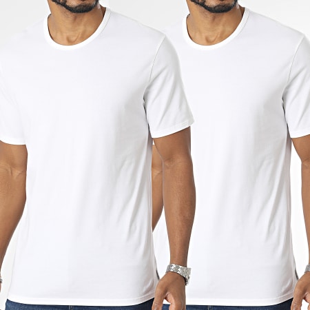 Calvin Klein - Juego De 2 Camisetas Blancas NB1088A