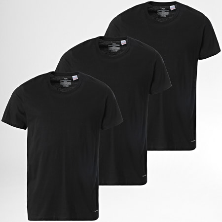 Calvin Klein - NB4011E Confezione da 3 magliette nere