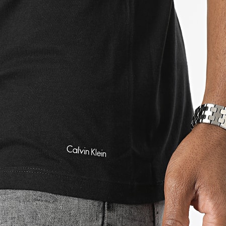 Calvin Klein - NB4011E Pack de 3 camisetas negras