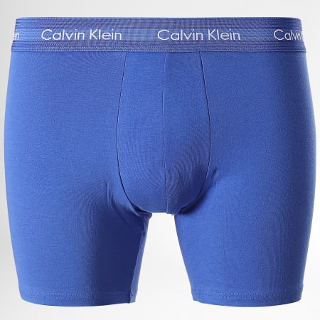 Calvin Klein - Set di 3 boxer NB1770A Nero Royal Blue Navy