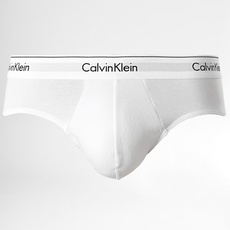 Calvin Klein - Lot De 3 Slips NB2379A Noir Blanc Gris Chiné