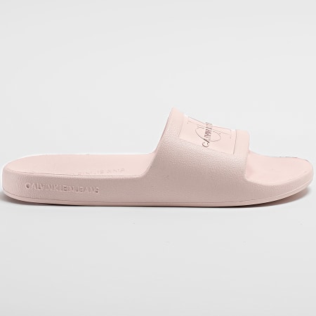 Calvin klein christie online blush jelly slides