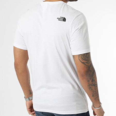 The North Face - Tee Shirt Standard A4M7X Blanc