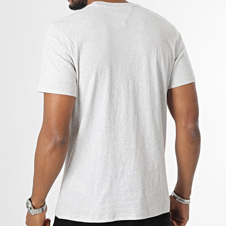 Tommy Jeans - Tee Shirt Essential 6405 Gris Chiné
