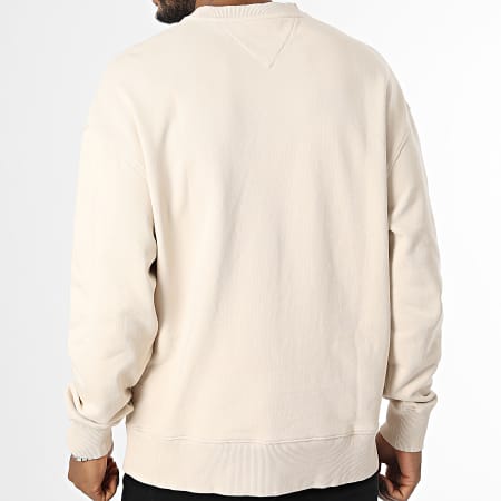 Tommy Jeans - Sweat Crewneck Relaxed XS Badge 6370 Beige
