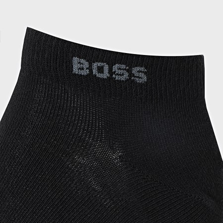 BOSS - Lot De 5 Paires De Chaussettes Uni 3197 Noir