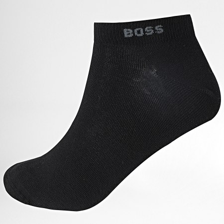 BOSS - Lot De 5 Paires De Chaussettes Uni 3197 Noir