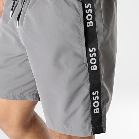 BOSS - Shorts de baño Ace 50491602 Gris carbón