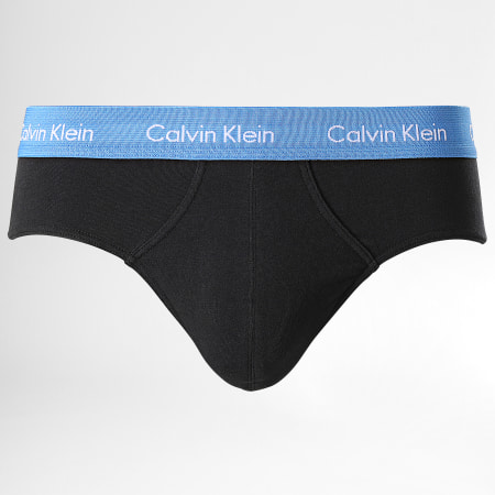 Calvin Klein - Lot De 3 Slips U2661G Noir