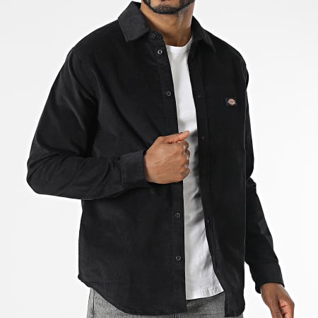 Dickies - Chemise Manches Longues Wilsonville A4Y7P Noir