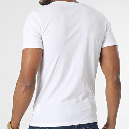 Kappa - Camiseta Eryx Graphik 381H1DW Blanca