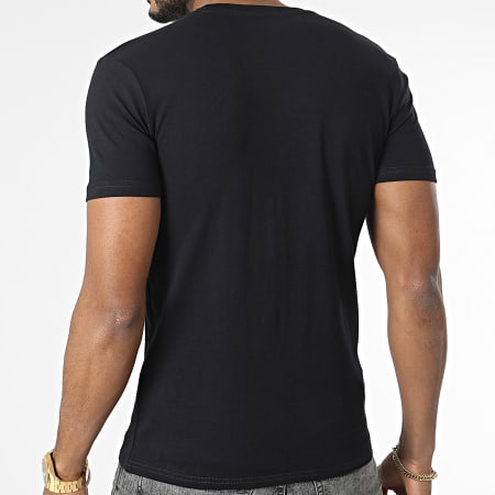 Kappa - Camiseta Ermy Graphik 33194KW Negra