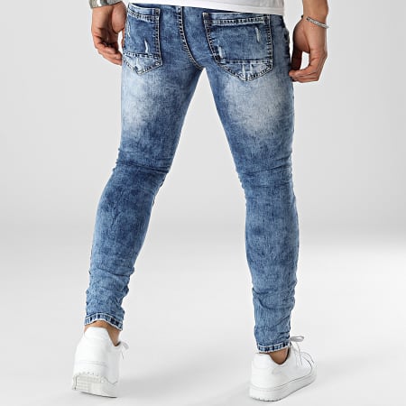 MTX - Jeans skinny in denim blu