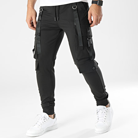 MTX - Pantalones de chándal negros