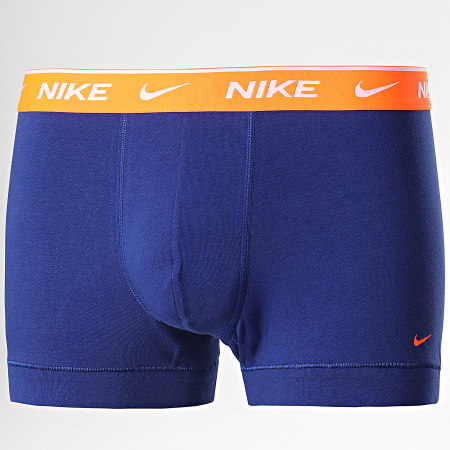 Nike - Confezione da 3 boxer in cotone elasticizzato KE1008 blu reale