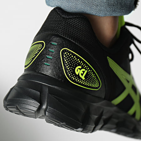 Asics - Sneakers Gel Quantum Lyte II 1201A630 Nero Giallo Sicurezza