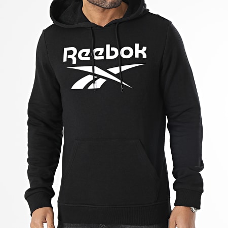 Reebok - Sweat Capuche Reebok Identity Big Logo H54788 Noir