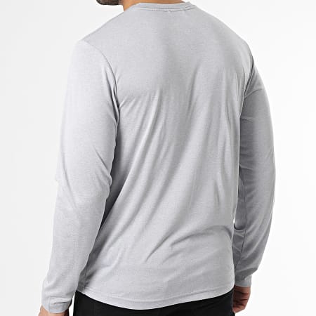 The North Face - Tee Shirt Manches Longues Reaxion Amp A2UAD Gris Chiné