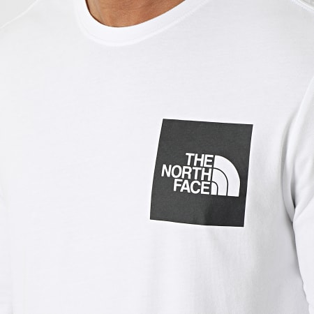 The North Face - Tee Shirt Manica lunga Fine A37FT Bianco