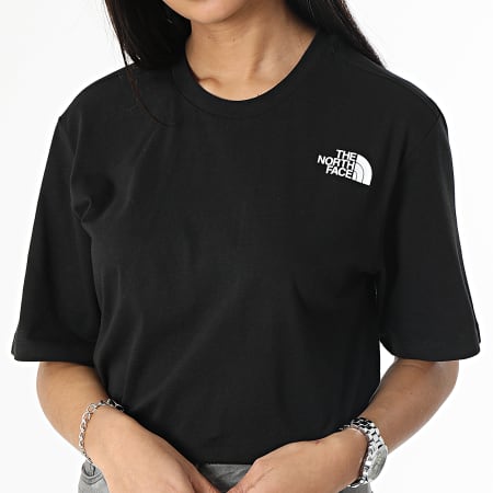 The North Face - Camiseta relax mujer A4M5Q Negro