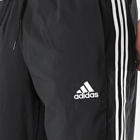 Adidas Sportswear - Pantalon Jogging A Bandes 3 Stripes IC0041 Noir