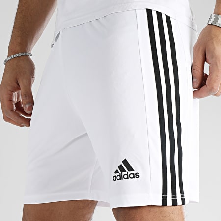 Adidas Sportswear - Lot De 2 Shorts Jogging A Bandes GN5773 GN5776 Noir Blanc